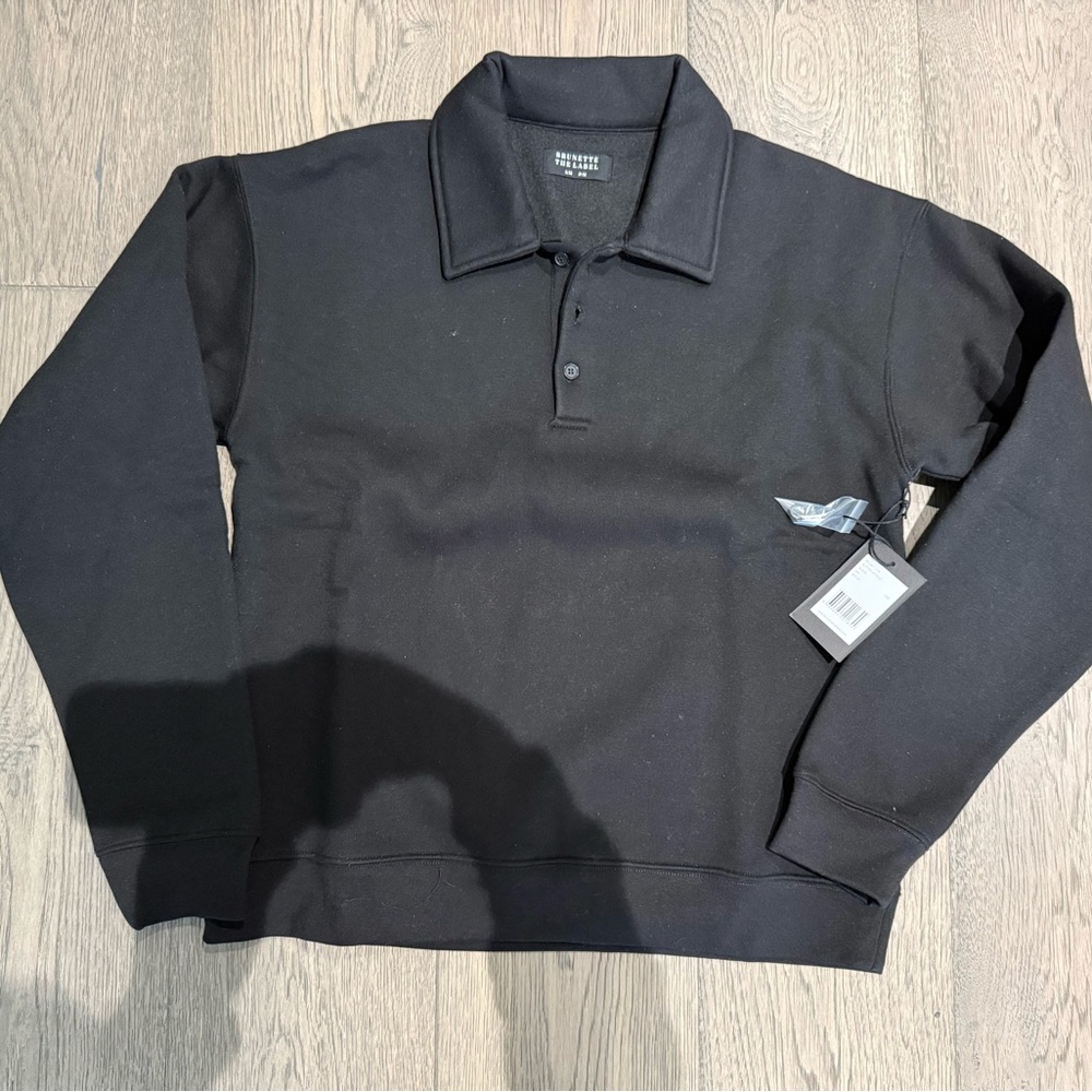 Brunette The Label Black Sweatshirt S/M